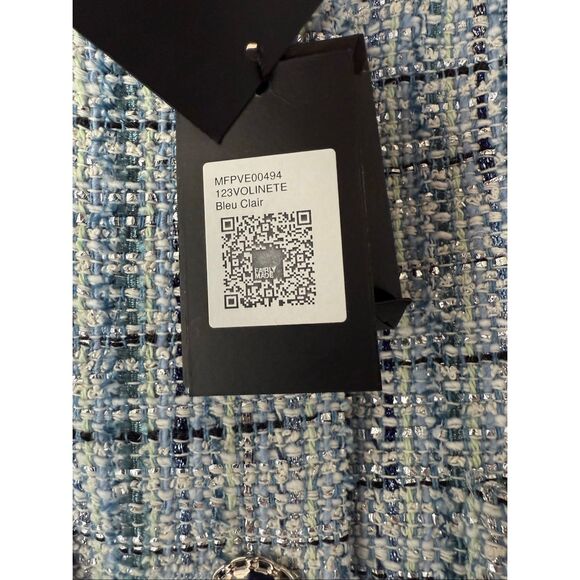 Maje Volinete Tweed Blazer & Jolinete Pleated Mini Skirt - Picture 9 of 14